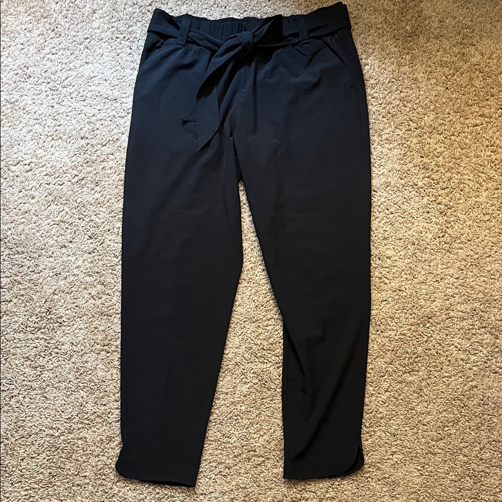 CALIA by Carrie Underwood Navy Tie-Waist Joggers